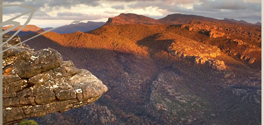 beautiful views in the grampians